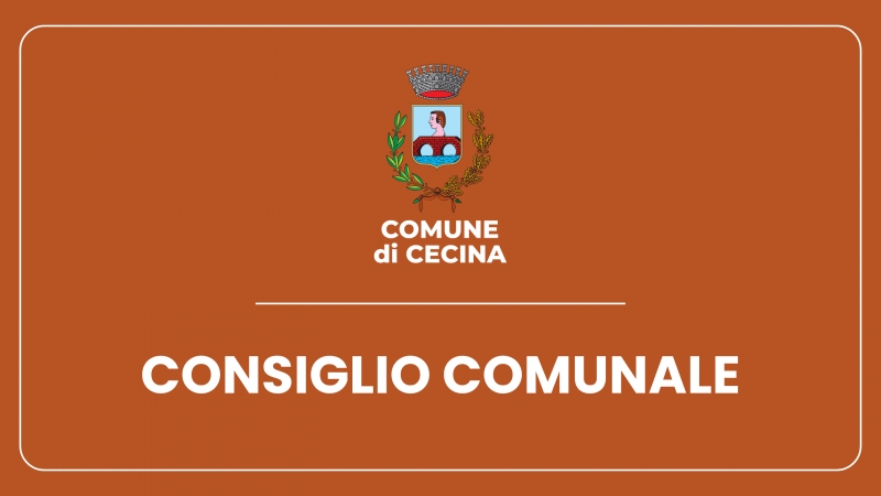 Consiglio Comunale gioved� 11 giugno