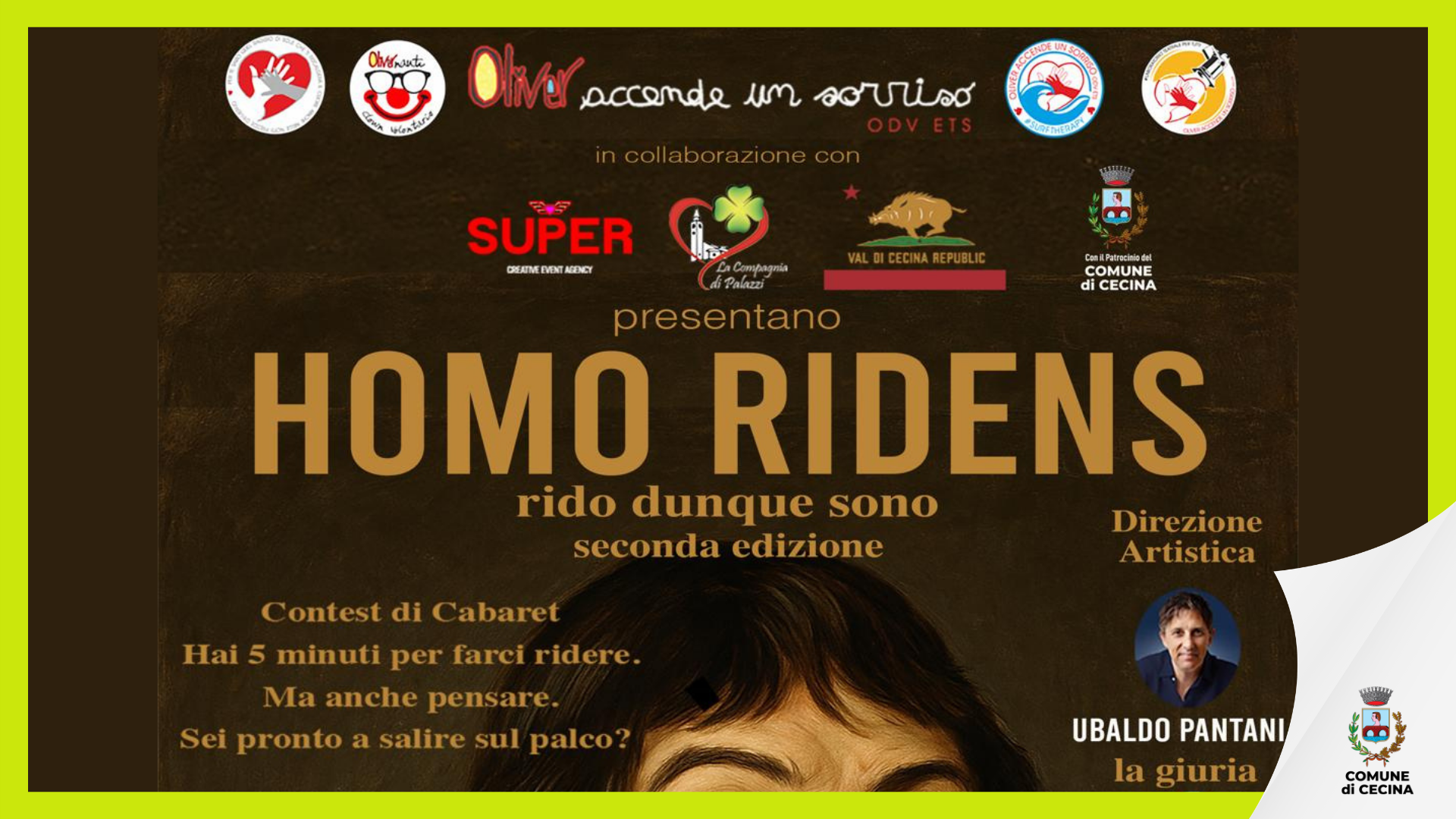 Homo Ridens: rido dunque sono - torna il contest di cabaret dove il pensiero fa ridere e il riso fa pensare